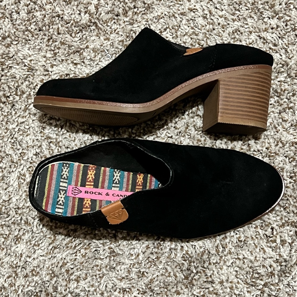 Rock & Candy Suede Mules